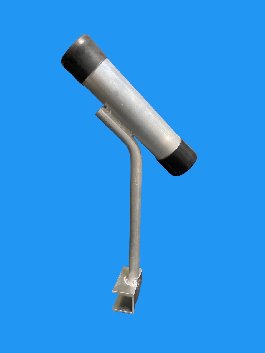 12″ Left Angle Pontoon Boat Fishing Rod Holder