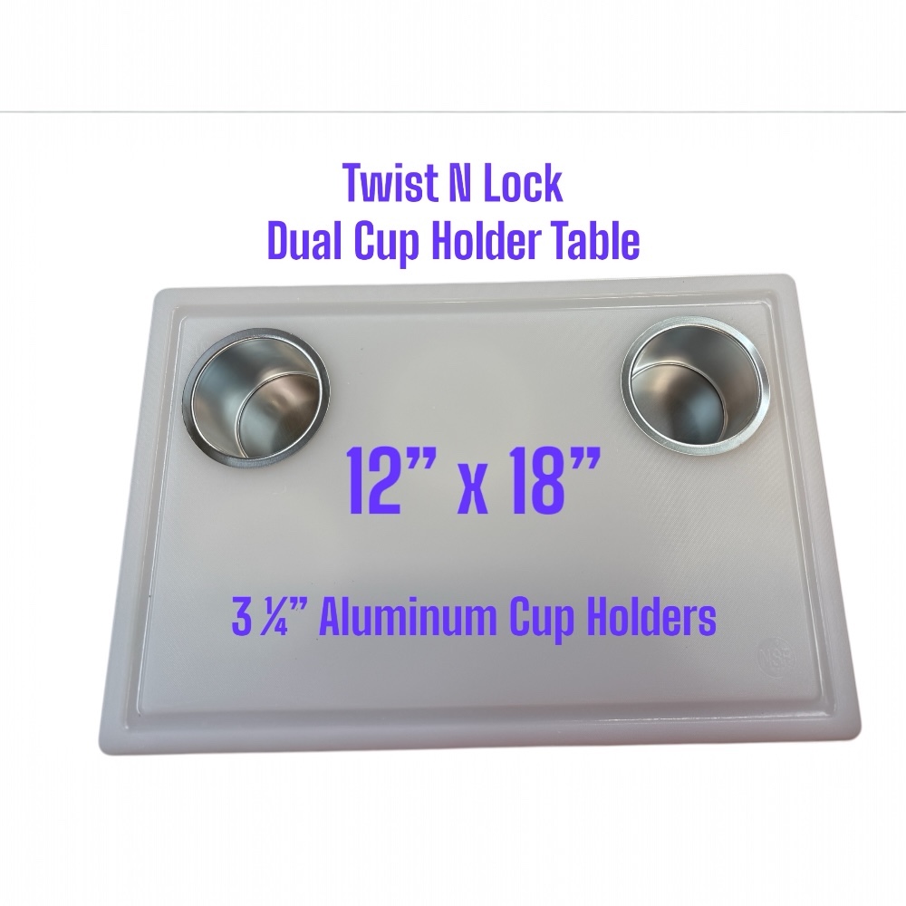 Pontoon Boat 12×18 Twist N Lock® Tables