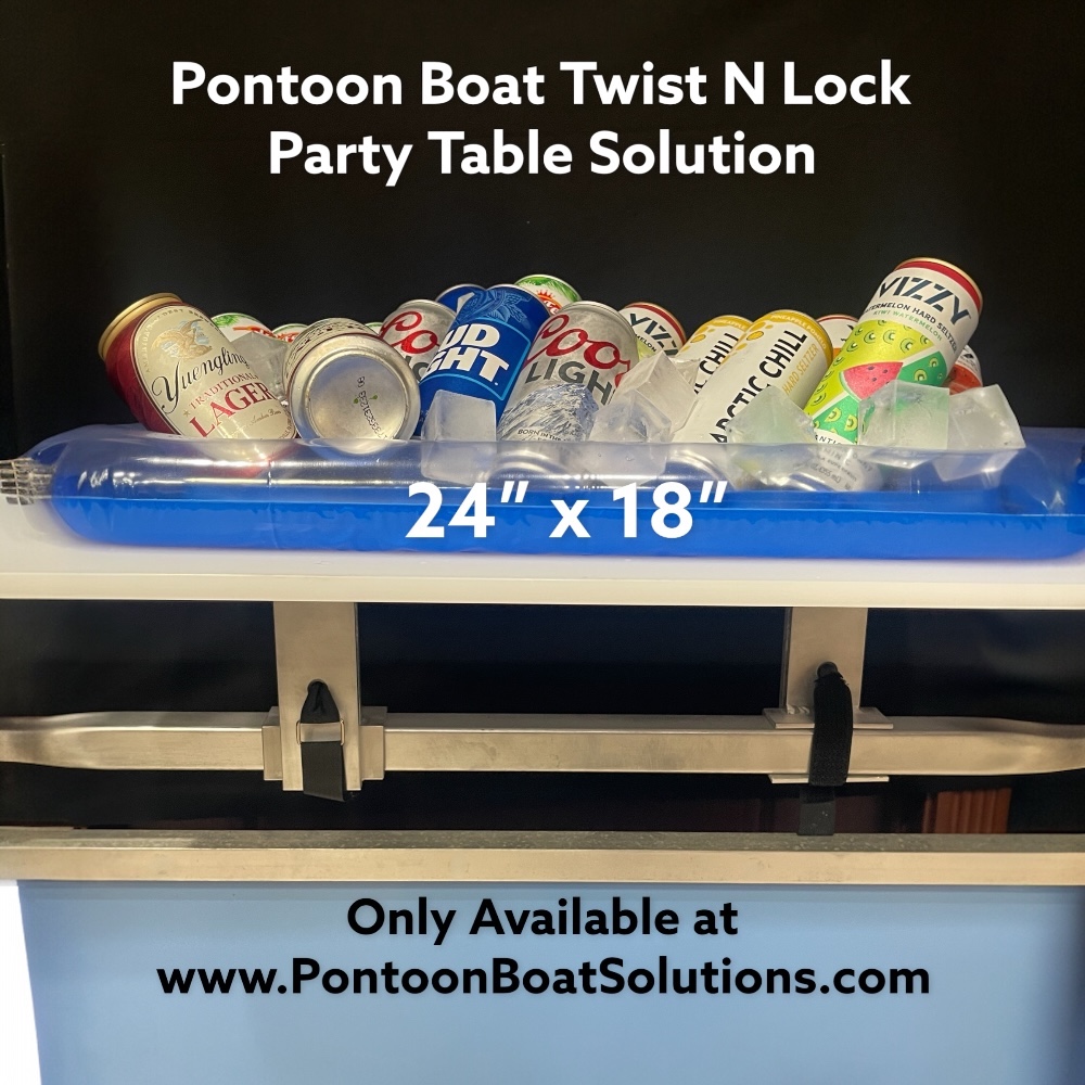 Pontoon Boat 18×24 Twist N Lock® Party Table